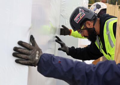 The Resolute Elevator team is onsite and assists with the placement of the factory built modular system. This makes it easy for you.