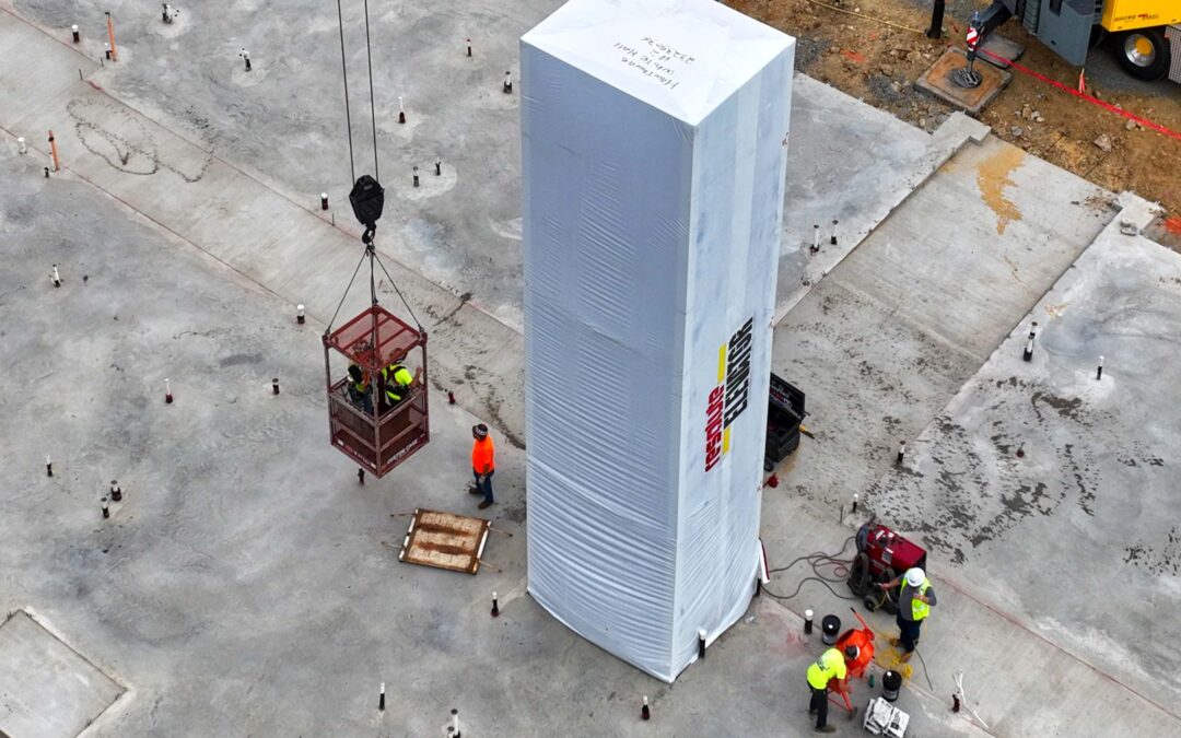 Hydraulic elevators like this one are best used in low and mid-rise applications.